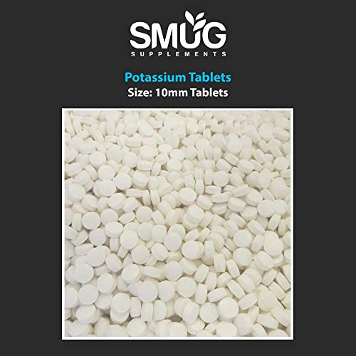 High Strength Potassium Tablets - 120 Vegan Pills