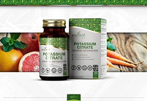 Ezyleaf High Strength Potassium Citrate Capsules 1000mg