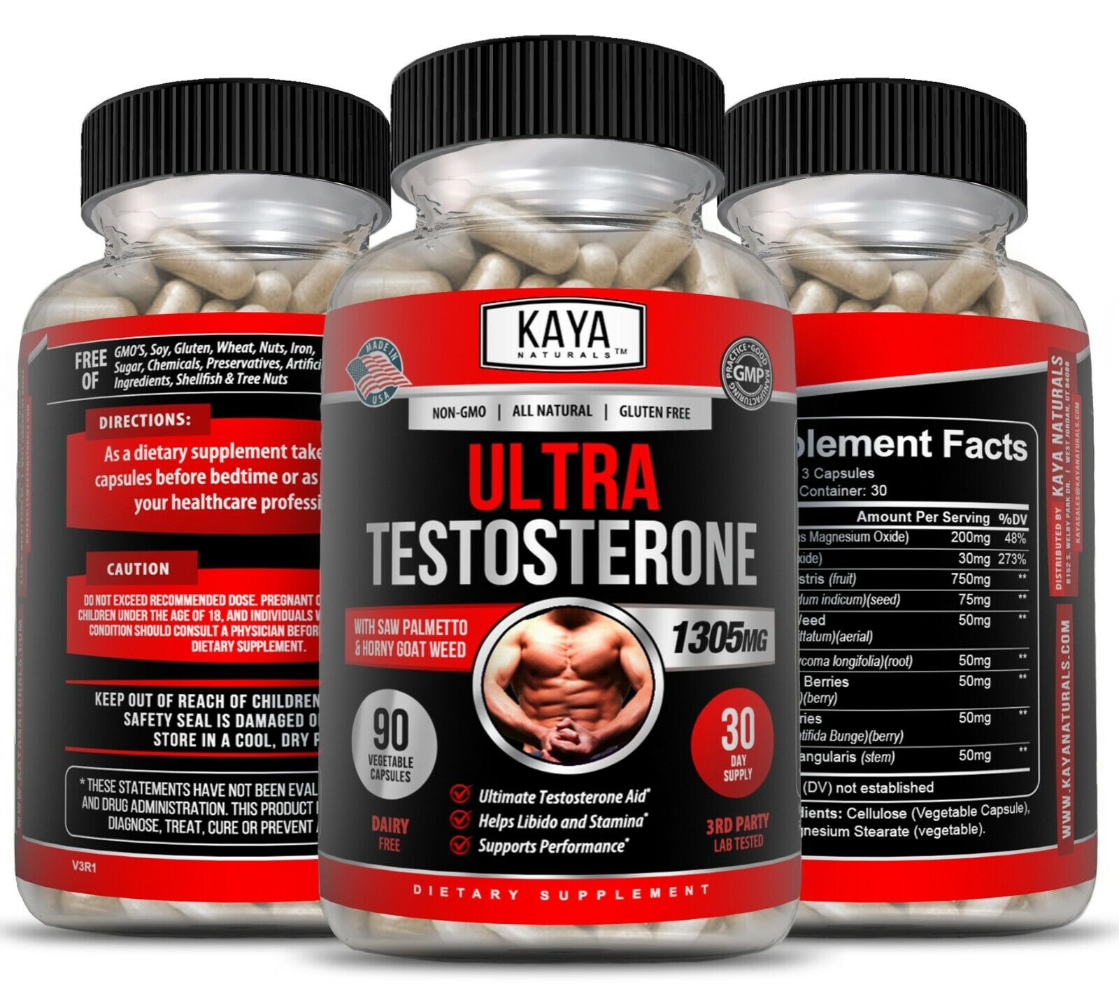 Testosterone Booster for Energy and Muscle Growth