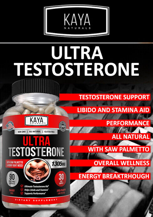 Testosterone Booster for Energy and Muscle Growth