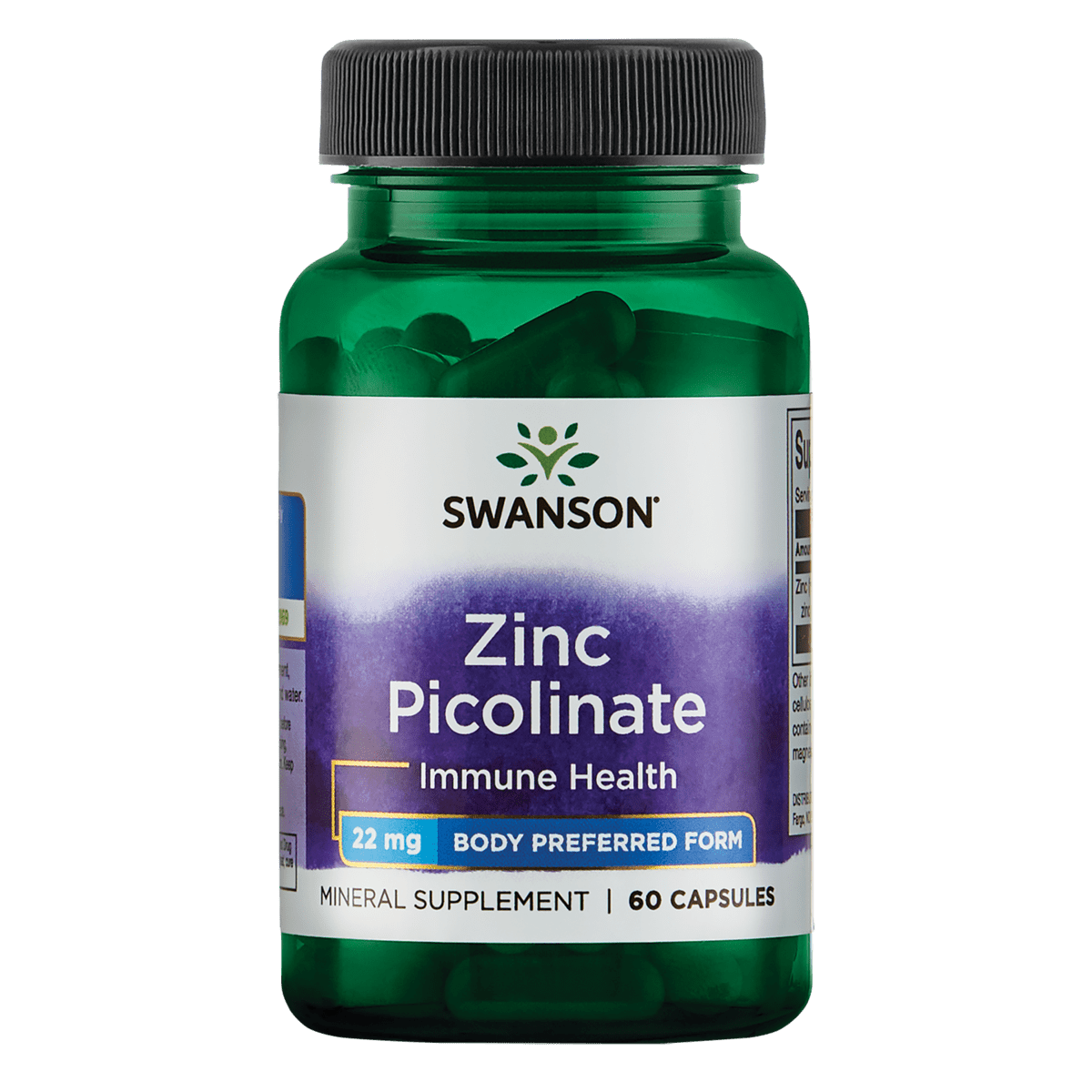 Swanson Zinc Picolinate - Immune and Vision Support