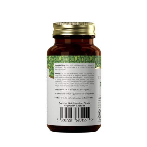 Ezyleaf High Strength Potassium Citrate Capsules 1000mg