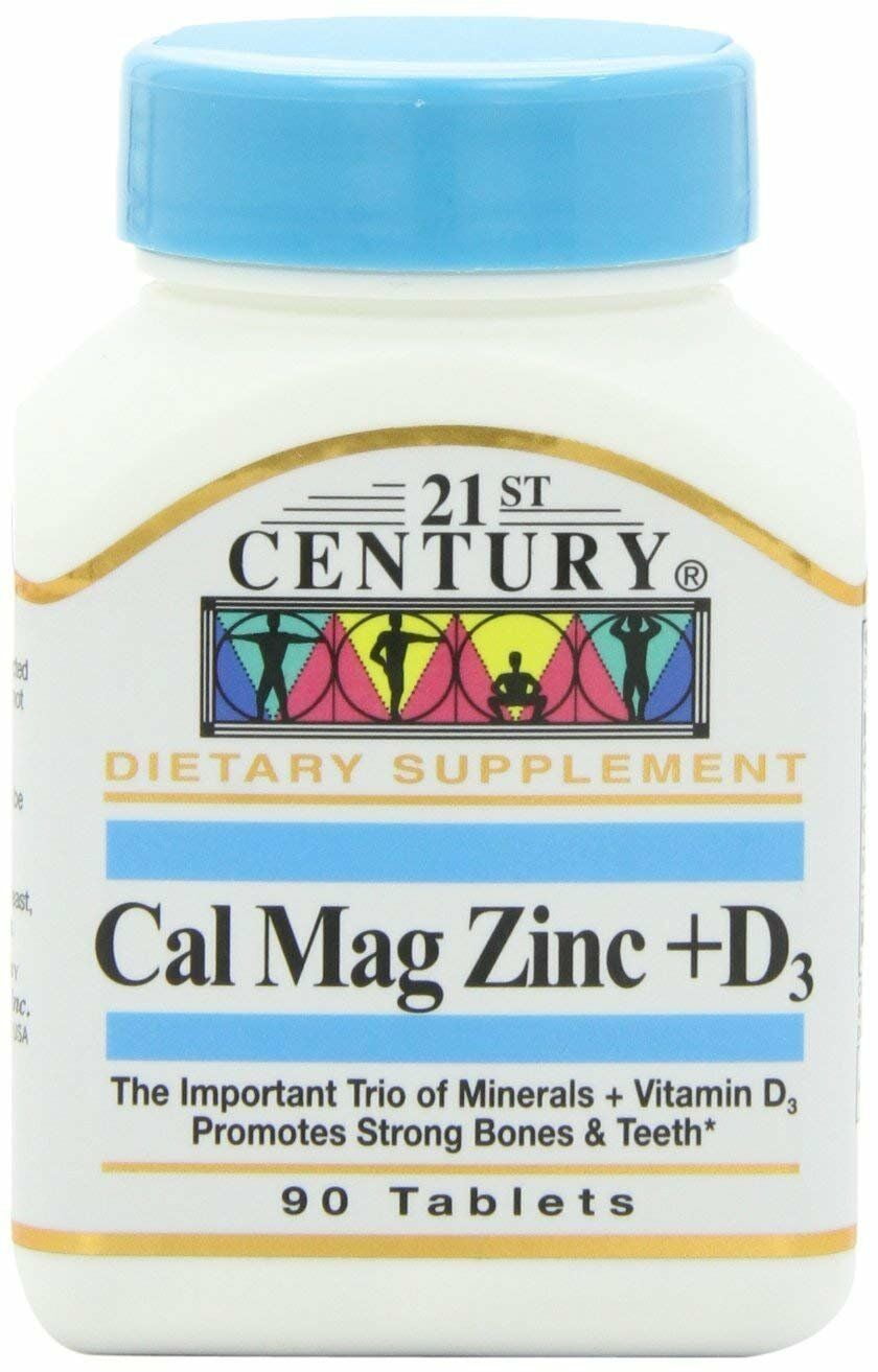 Cal Mag Zinc with Vitamin D - 90 Tablets