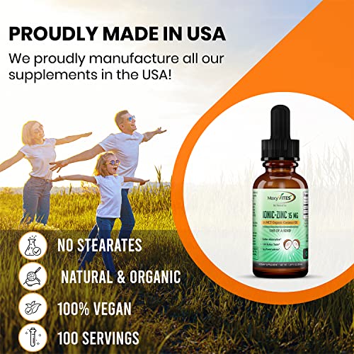 Organic Liquid Zinc Drops for Immune Support