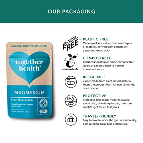 Together Health Marine Magnesium – 30 Vegan Capsules