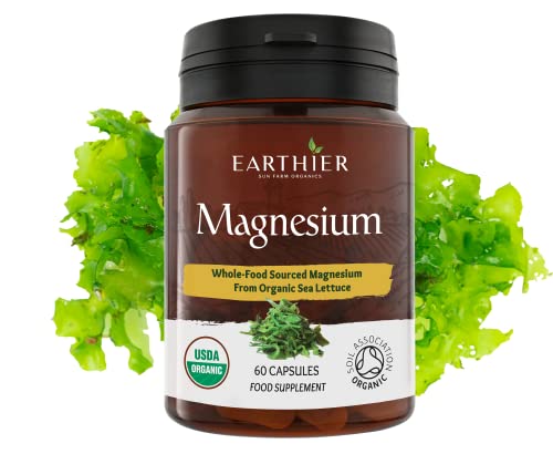 Organic Vegan Magnesium Capsules - Whole Food Sourced