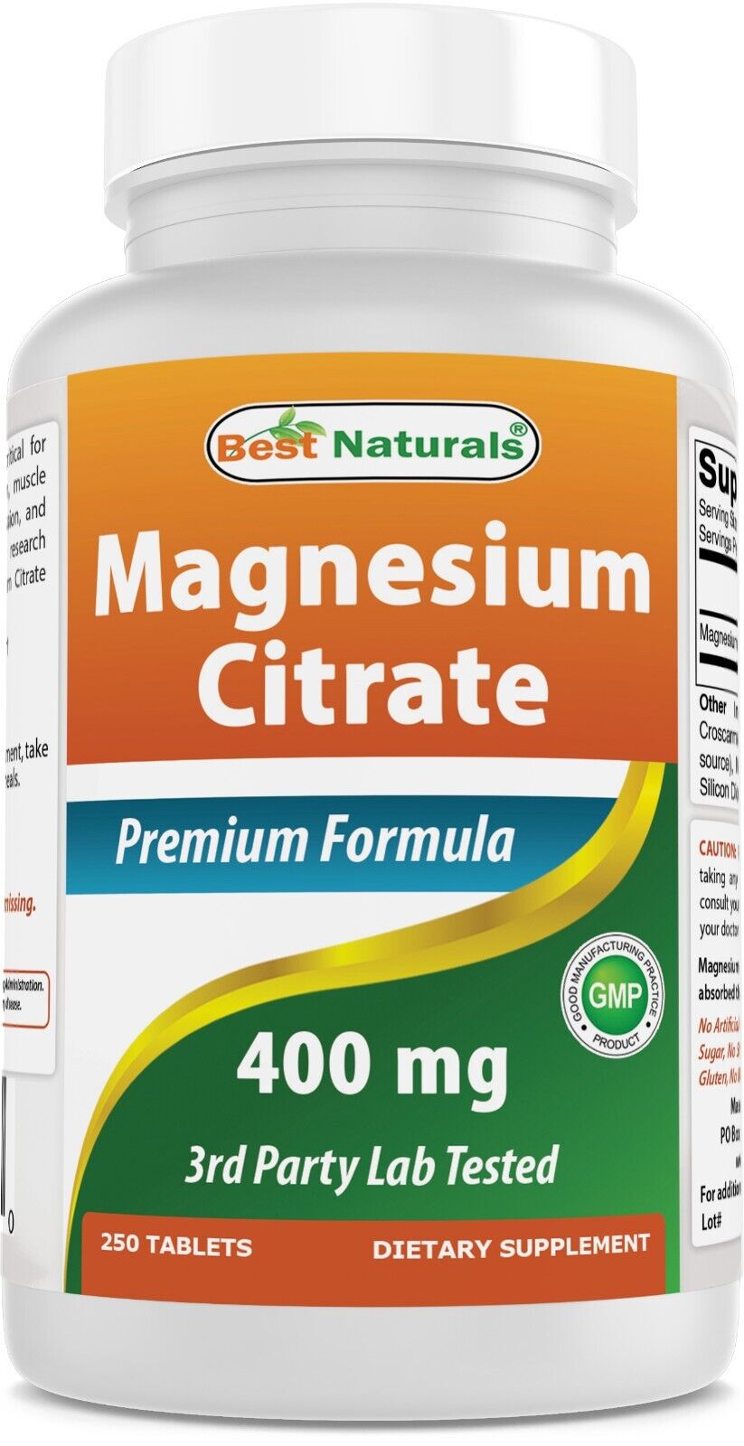 Magnesium Citrate 400mg - 250 Tablets