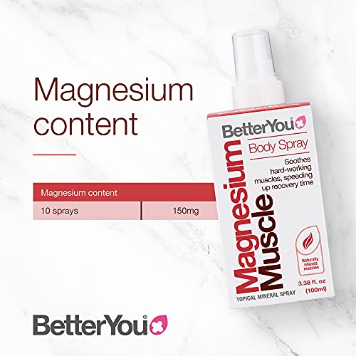BetterYou Magnesium Oil Muscle Spray 100 ml