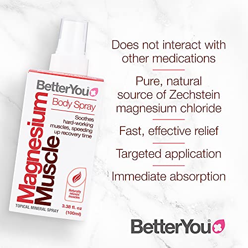 BetterYou Magnesium Oil Muscle Spray 100 ml