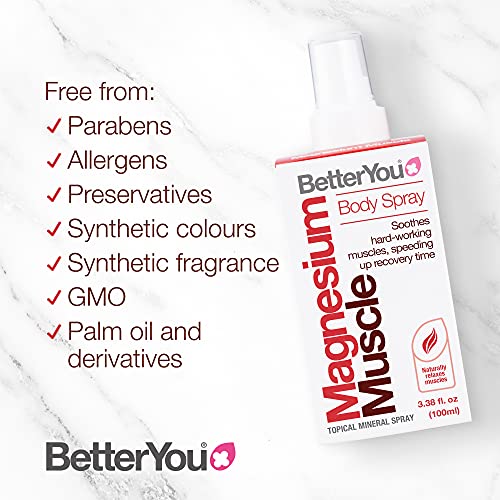 BetterYou Magnesium Oil Muscle Spray 100 ml