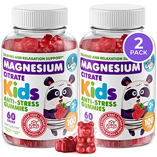 Sugar-Free Kids Magnesium Gummies - 120 Count