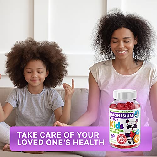 Sugar-Free Kids Magnesium Gummies - 120 Count
