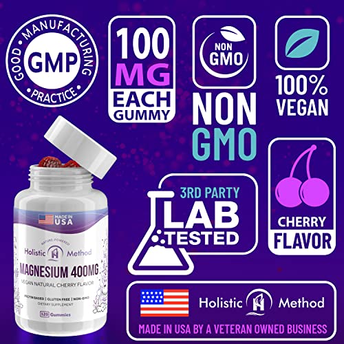 Magnesium Gummies for Sleep and Relaxation - 120 Count