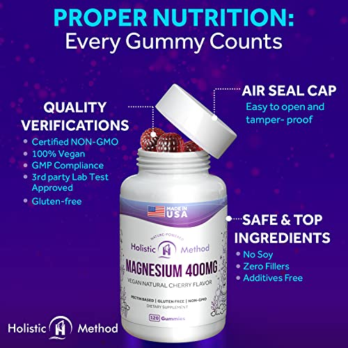 Magnesium Gummies for Sleep and Relaxation - 120 Count