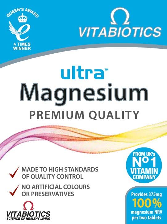 Magnesium Tablets for Relaxation - 60 Count