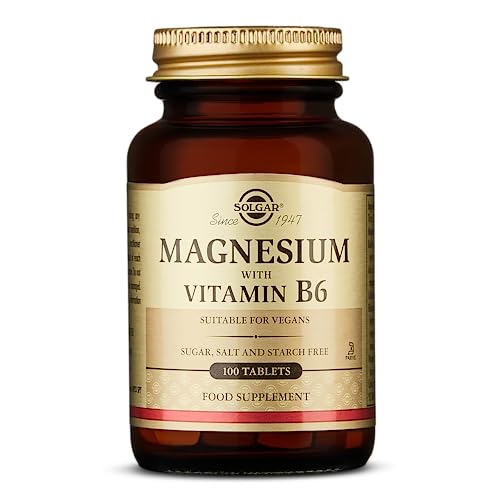 Solgar Magnesium and B6 - 100 Tablets