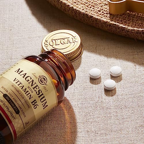 Solgar Magnesium and B6 - 100 Tablets