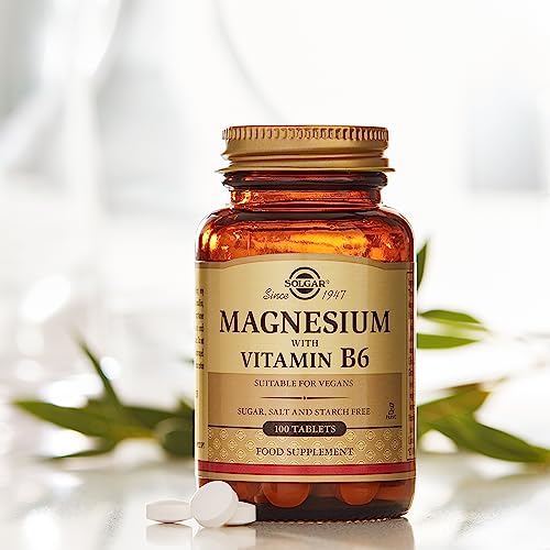 Solgar Magnesium and B6 - 100 Tablets