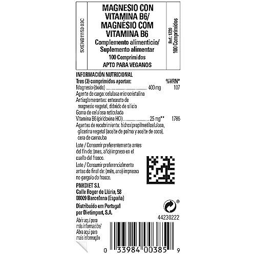 Solgar Magnesium and B6 - 100 Tablets