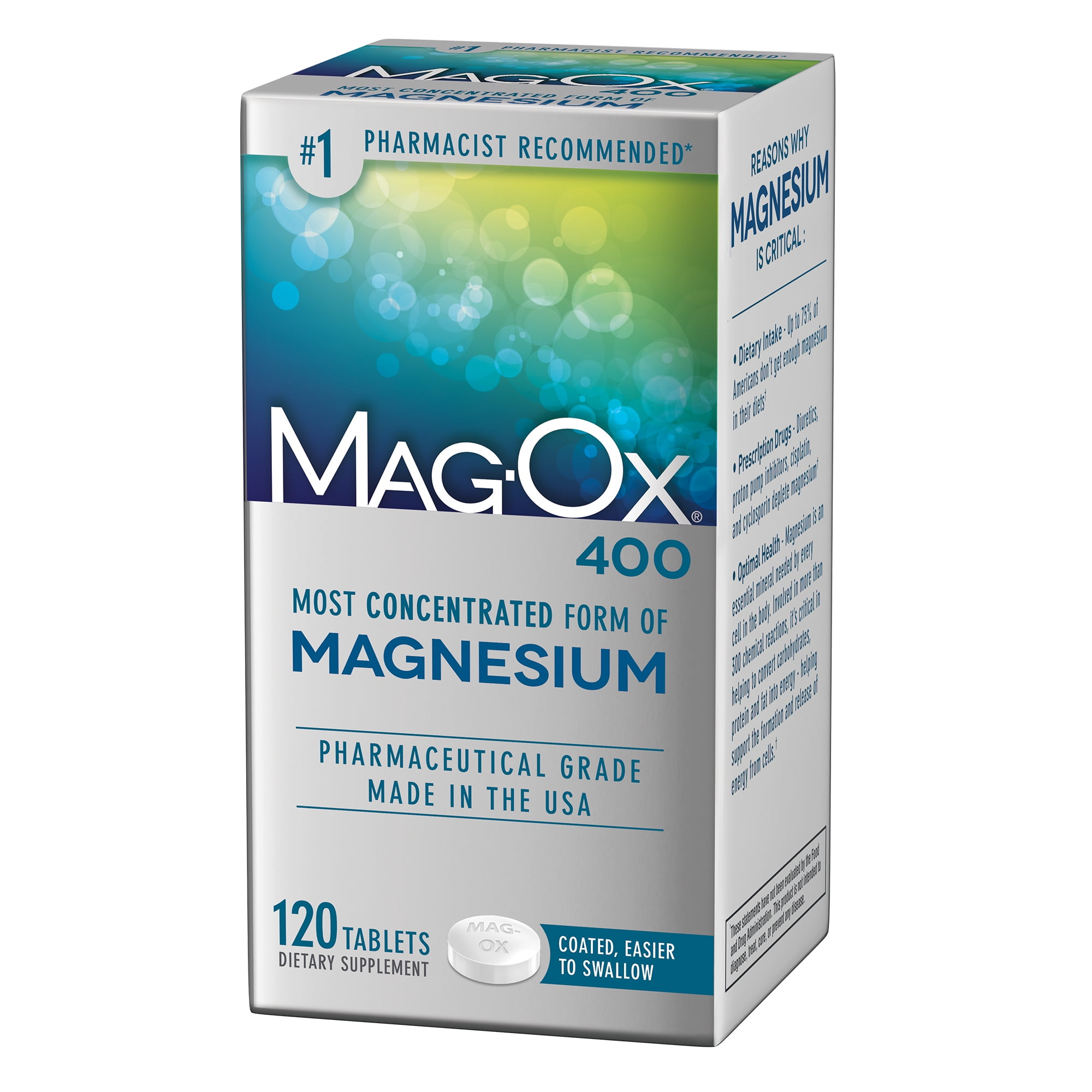 Mag-Ox Magnesium Oxide 483mg - 120 Tablets