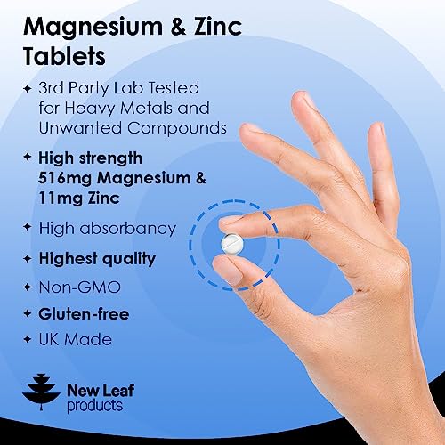 Magnesium & Zinc Supplement for Muscle and Immunity