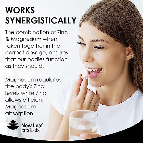 Magnesium & Zinc Supplement for Muscle and Immunity