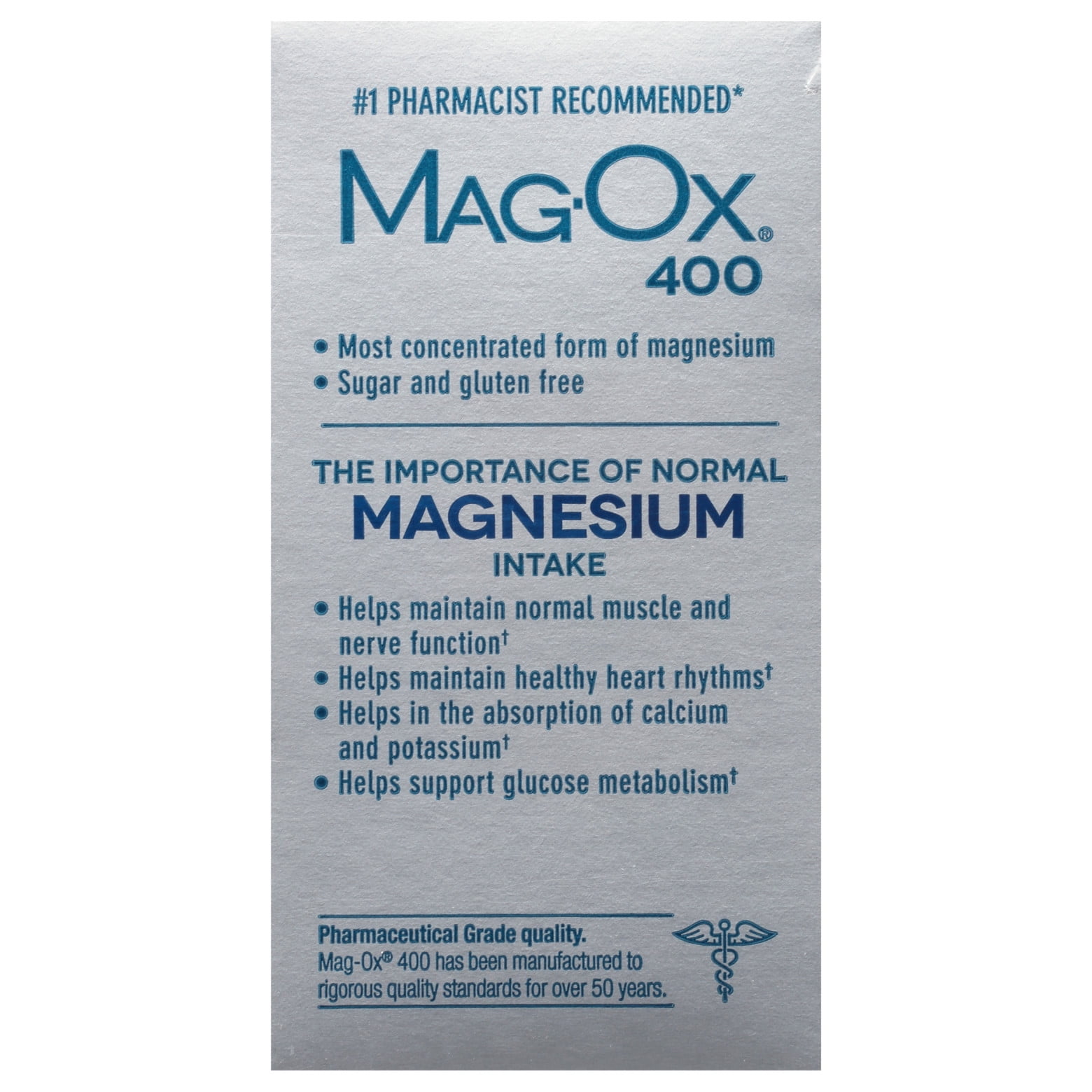 Mag-Ox Magnesium Oxide 483mg - 120 Tablets