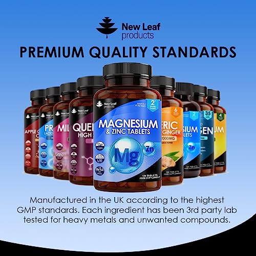 Magnesium & Zinc Supplement for Muscle and Immunity