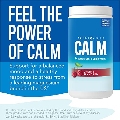 Natural Vitality Calm Magnesium Drink Mix - Cherry