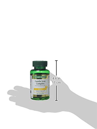 Nature's Bounty Gentle Iron with Vitamins B12 & C