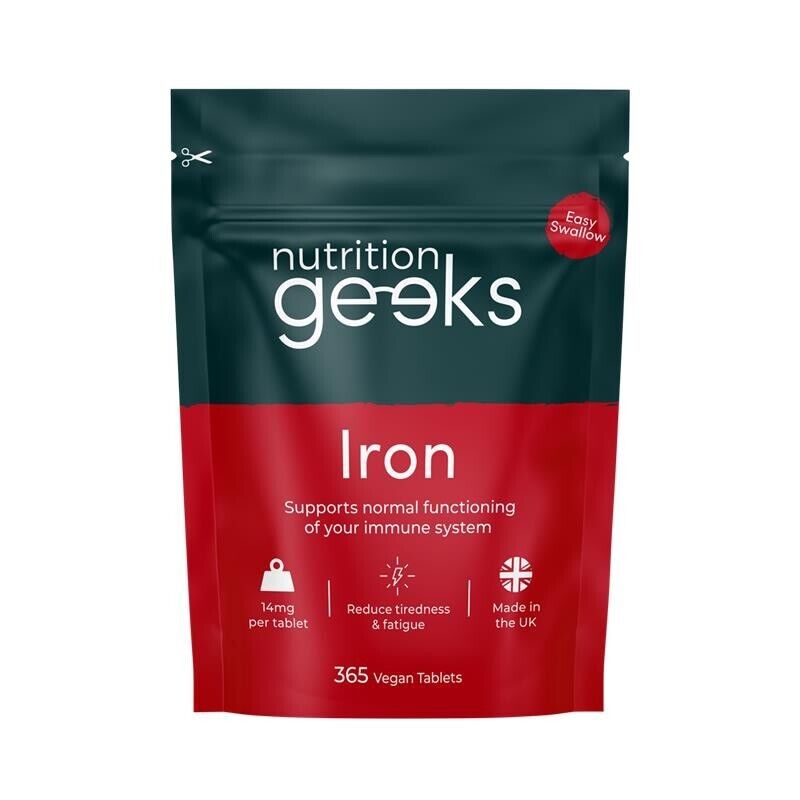 High Strength Iron Tablets 14mg - 365 Count