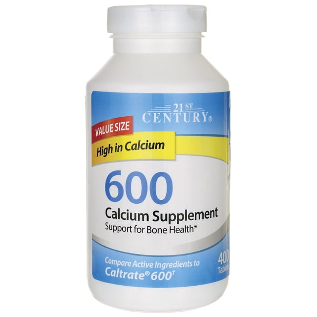 Calcium Supplement 600 mg - 400 Tablets