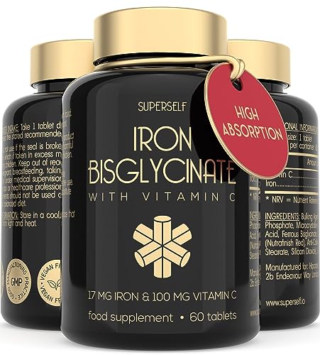 Gentle Iron Tablets with Vitamin C for Energy