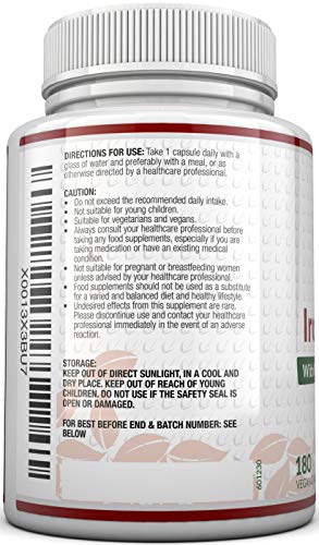 Vegan Iron Capsules with Vitamin C & B12