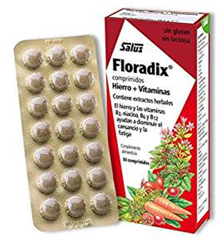 Floradix Iron & Vitamin Supplement, 84 Tablets