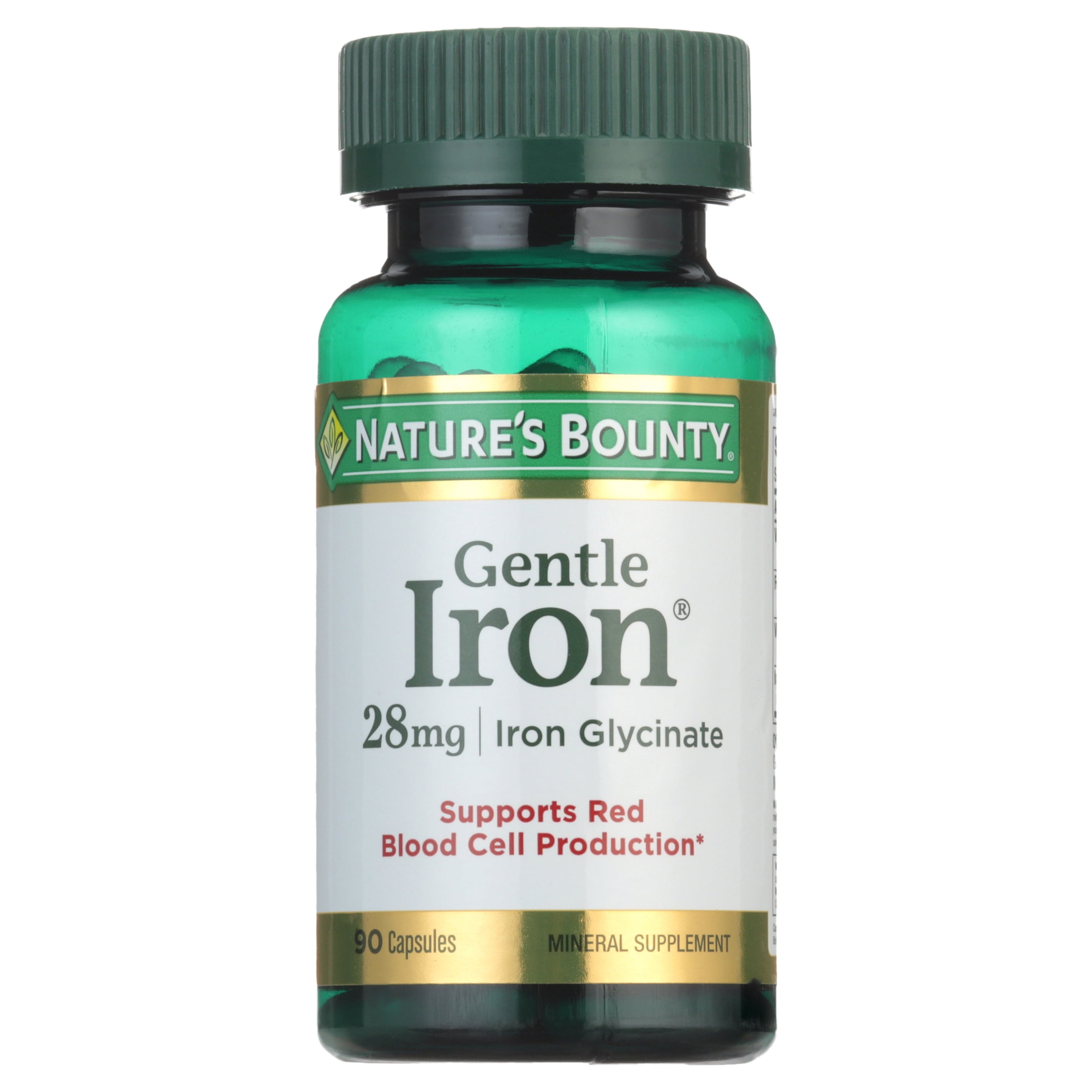 Nature's Bounty Gentle Iron 28 mg, 3-Pack