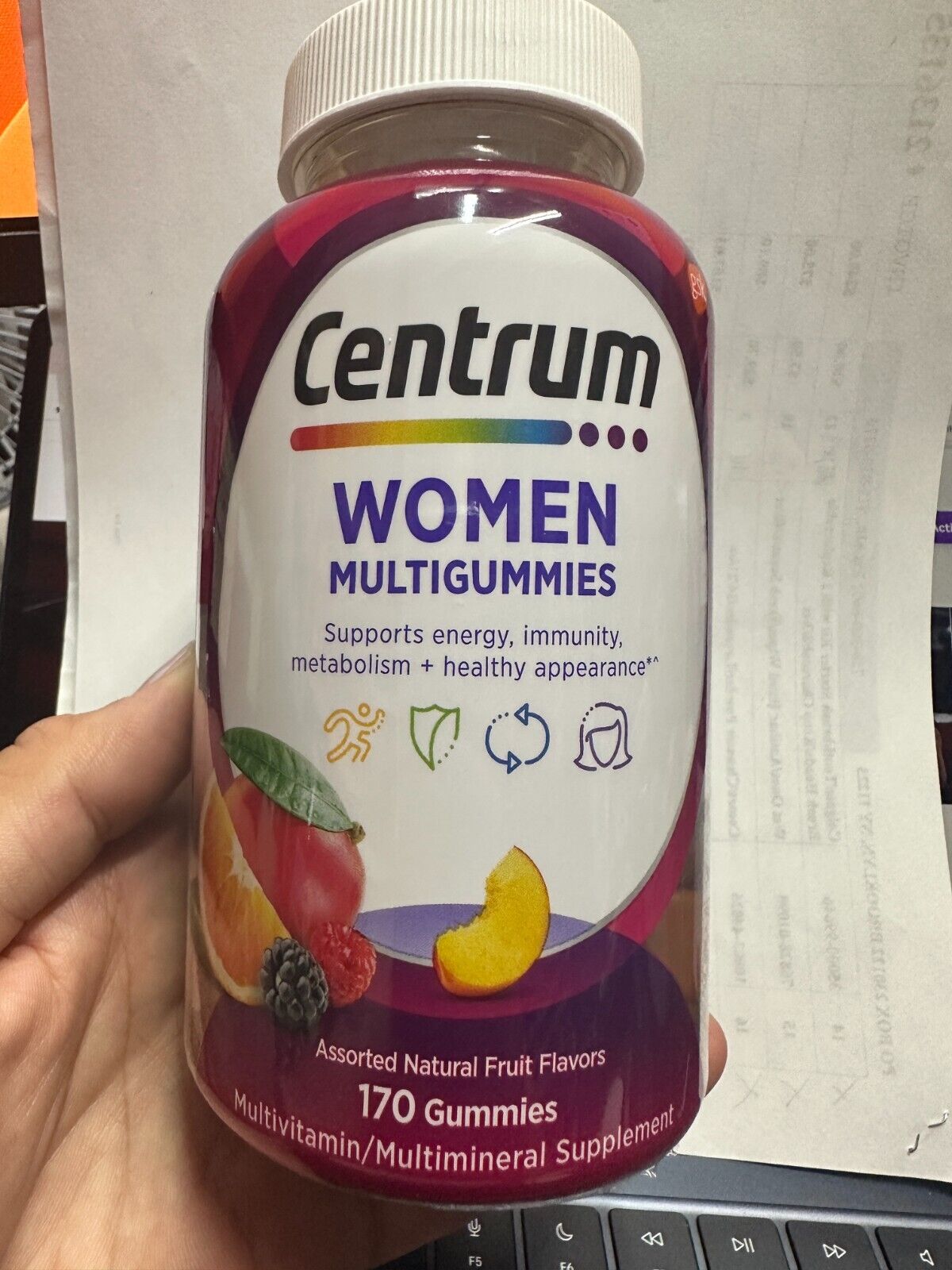Centrum Women's Multivitamin Gummies, 170 Count