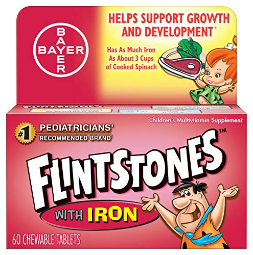 Flintstones Plus Iron Chewables - 60 Count