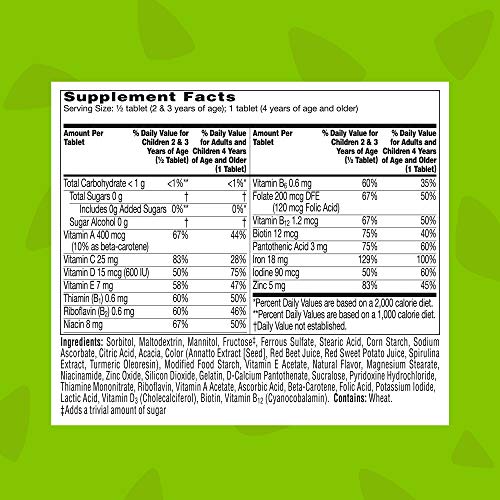 Flintstones Plus Iron Chewables - 60 Count