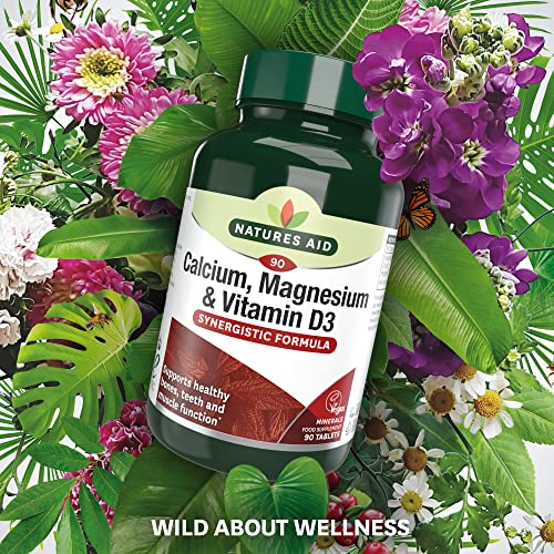 Calcium, Magnesium, Zinc Capsules by Nature's Aid