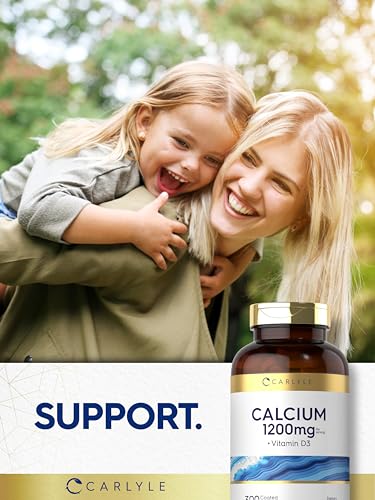Carlyle Calcium 1200mg with Vitamin D3, 300 Caplets