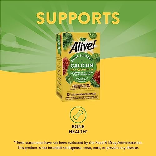 Alive! Calcium Bone Support with Max Absorption