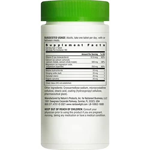 Rainbow Light Food-Based Calcium for Bone Health