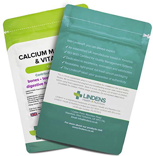 Calcium, Magnesium & Vitamin D Tablets for Bones