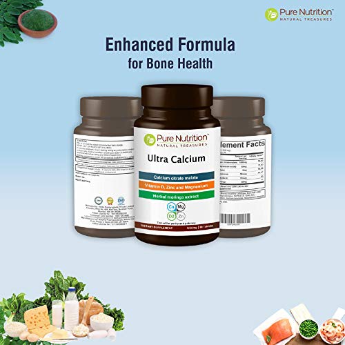 Pure Nutrition Ultra Calcium Citrate Supplement - 1000mg