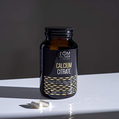 Tom Oliver Calcium Citrate Supplement - 90 Capsules