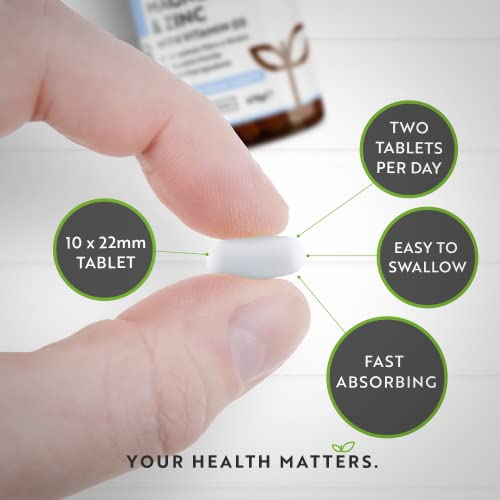 Calcium, Magnesium, Zinc & Vitamin D3 – 365 Pills