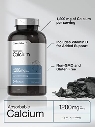 Calcium 1200 mg with Vitamin D3 - 240 Softgels