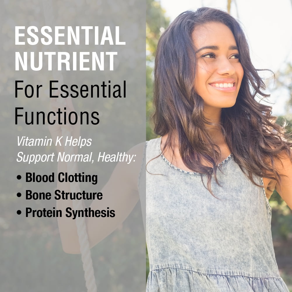 Solaray Vitamin K-1 100mcg for Bone and Blood Health