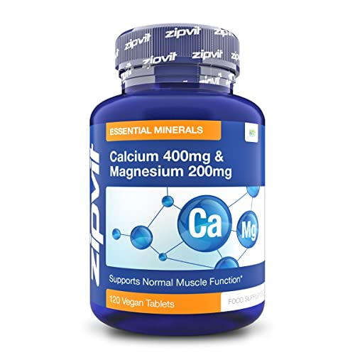Zipvit Calcium 400mg & Magnesium 200mg, 120 Tablets